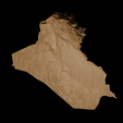 3.png Topographic Map of Iraq – 3D Terrain