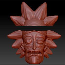 1.JPG STL file rick and morty cup printable 3D print model・Design to download and 3D print, 3Dci