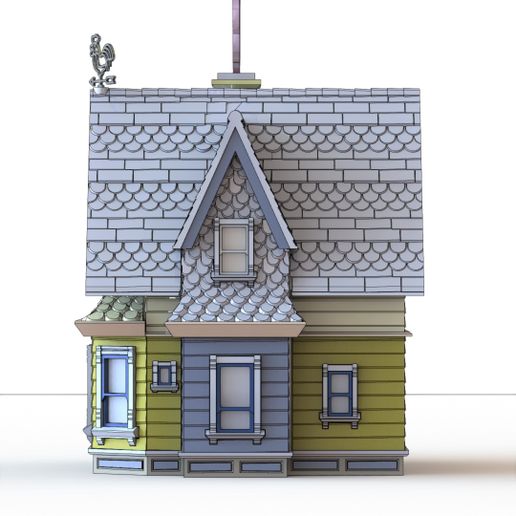 DX) KS 0 DRY, Das fliegende Haus