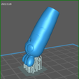 chitubox.png Carrot Pencil Cap - for 3D Printing