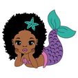 Mermaid.jpg Mermaid Cookie Cutter | STL File