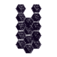 Hill E 50x Rolling Hills 1 14x 3 of 3.stl BATTLETECH TERRAIN MAP ROLLING HILLS #1 (BATTLETECH MAP PACK GRASSLANDS)