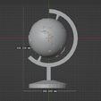 342342.png removable spinning earth globe