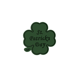St. Patrick Candy Heart Clay Cutters - Irish & Lucky - St Patrick