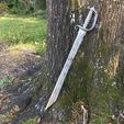 IMG_0646.JPG Free STL file Blackbeard Sword from POTC (Triton Sword)・3D printer design to download, amarkin