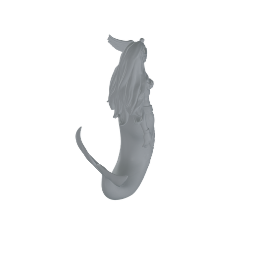 🏊 Graceful Current Swimming Mermaid・ 3D File for 3D printing・Cults