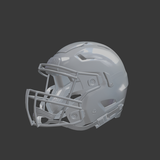 Riddell SpeedFlex Youth Football Helmet  Replica Cosplay / Display STL  STL File for 3D printingCults