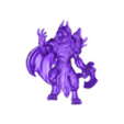 Werewolf_Karrash.stl Karrash, a Sombra da Floresta (2 variantes)