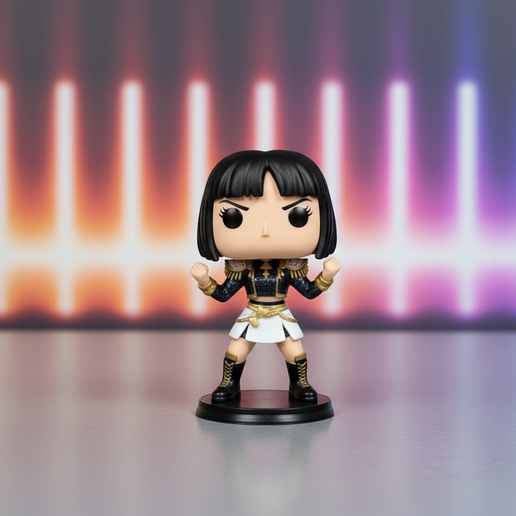 エルモ pop! フィギュア 希少 🎲 KPOP Demon Hunters ZOEY Inspiration FUNKO POP・ STL File for 3D