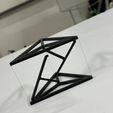 Tensegrity - Impossible table (Hidden wire and tensioner)