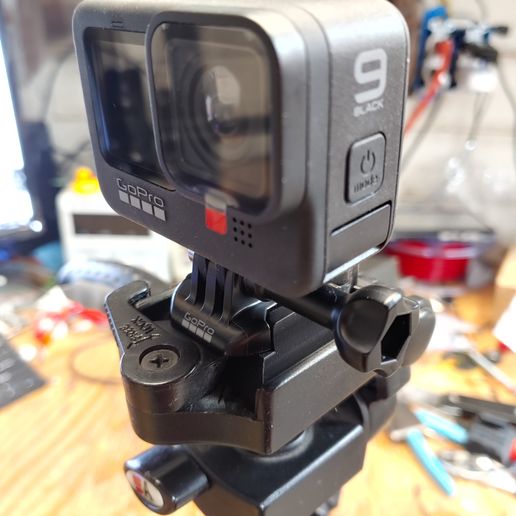 GoPro Hero 9 Universal Tripod Mount Adaptor - 3D model önizlemesi