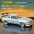 a1.jpg Classic Bodykit for AE86 AOSHIMA 1-24th Modelkit