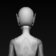 corpo-de-costa.png BJD- Articulated female body: Elf/anime/western heads
