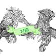 2-pack.jpg 3D file Drakolisk (Variants 1&2)・3D printable model to download
