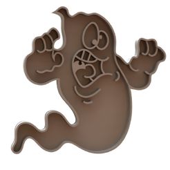 3.jpg STL file Halloween ghost cookie cutter・3D printing idea to download