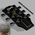 cg.png Gibson Guitar Headstock - Key Hanger / Wall Art
