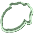 Contorno.png Lemons 6 70mm cookie cutter