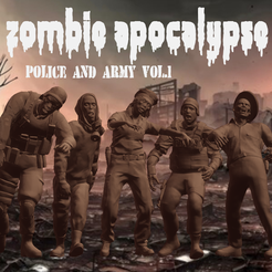 policearmy.png Zombie apocalypse, police and army zombies