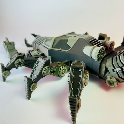IMG_2513.jpeg Mechanical Scorpion - Print in Place Desk Organizer | Pen Holder