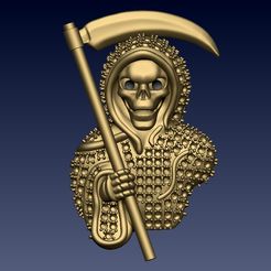 ZBrush-Document.jpg Archivo STL DEAD - MUERTE・Objeto para impresora 3D para descargar