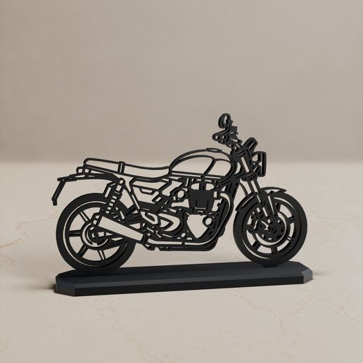 Triumph Speed Twin 900 MODELL STAND DECOR