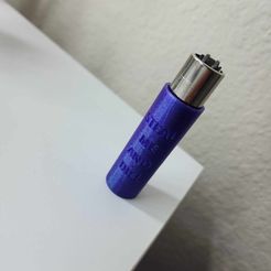 received_1040697750266695.jpeg Fichier STL Steal Me And Die Clipper Lighter Case 🔥 (Vole-moi et meurs)・Modèle à télécharger et à imprimer en 3D
