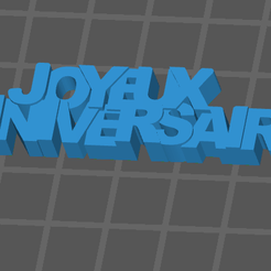 Capture.png STL-Datei happy anniversary kostenlos・Modell für 3D-Druck zum herunterladen