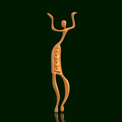 Africana-IV.png AFRICAN WOMAN SCULPTURE - BEAUTY AND STRENGTH IV