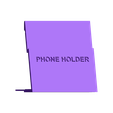 phone hlder.stl Phone Holder (Watch Netflix)