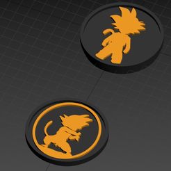 goku1.jpg Fichier STL Broyeur Goku・Plan imprimable en 3D à télécharger