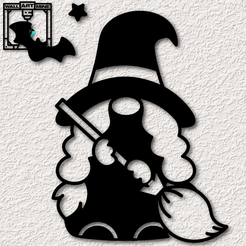 project_20230918_2107461-01.png witch gnome wall art halloween gnome wall decor 2d art