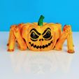 45.jpg Flexi Halloween Pumpkin Spider