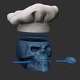 Shop4.jpg Skull chef with wooden spoon