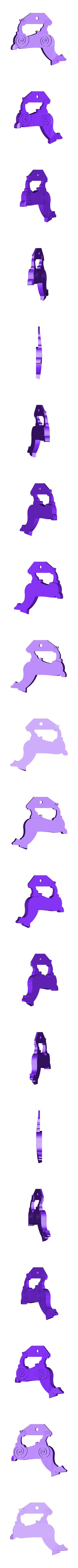 WV_Chien01B.stl Флюгер Viking