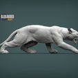 panther-on-the-hunt-1.jpg Panther on the hunt 3D print model
