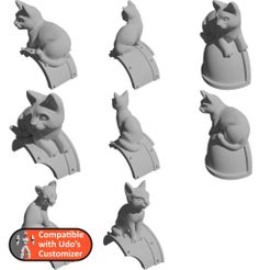 folder.jpg Free 3D file Cat-Aphract and Space Meowrine pads - Compawtible with Udo's Customeowser!・Object to download and to 3D print