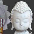 mo-4.jpg Chibi Buddha - Serenity on the Lotus Pond [Easy Paint]