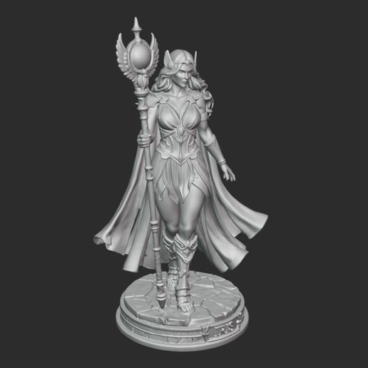 iris1.jpg Iris Statue STL – Greek Goddess 3D Printable Model + BLEND File