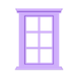window-dollhouse-small.STL Window for a dollhouse (3 sizes)