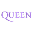 Queen2 Dorado.stl QUEEN KEYCHAIN