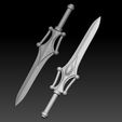 espadas4.jpg KIT MOTU ACCESSORIES - HE-MAN, SHE-RA, SKELETON AND ORKO SWORD FOR ACTION FIGURE