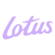 LOTUS.stl LOTUS LOGO