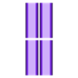 LegT2_Knee_Axle Shafts_Black.stl Heavy Gun Walker