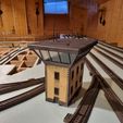 20230829_194836.jpg Signal box depot model railroad 1:87 H0 Railroad Control Center