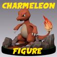 CHARMELEON-PRO.jpg Charmeleon 3D Figure - With Base
