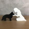 WhatsApp-Image-2023-01-06-at-19.46.53.jpeg Girl and her Border Collie (straight hair) for 3D printer or laser cut