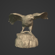 R2.png Lowpoly Eagle Statue - Figurine