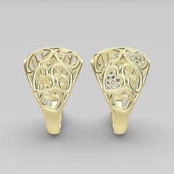 p1.jpg Free STL file heart rings v2・3D printer model to download