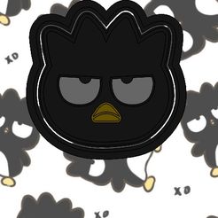 BadtzMaru-Cortador.jpg Fichier STL 🖤🍪BADTZ MARU EMPORTE-PIÈCE 🍪🖤・Idée pour impression 3D à télécharger