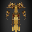 PaladinJudgmentArmorBack.png World of Warcraft Paladin Judgment Armor for Cosplay